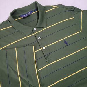 Polo Golf Ralph Lauren Polo Shirt Adult Large Pro Fit Pima Cotton Striped Men’s